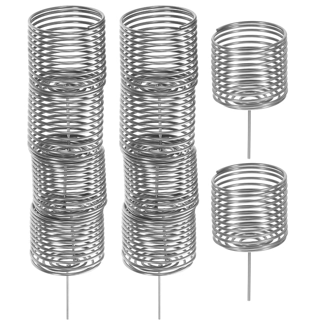 Miangastore 10pcs Stainless Steel Fertilizer Baskets Durable Fertilizer Containers Garden Supplies