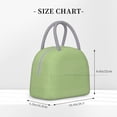 thumbnail image 2 of Disketp Green Gingham Bolsa Térmica para Almuerzo, Lonchera con Abertura Amplia y Gran Capacidad, Organizador Reutilizable para Mujeres, Hombres y Adultos, 2 of 6