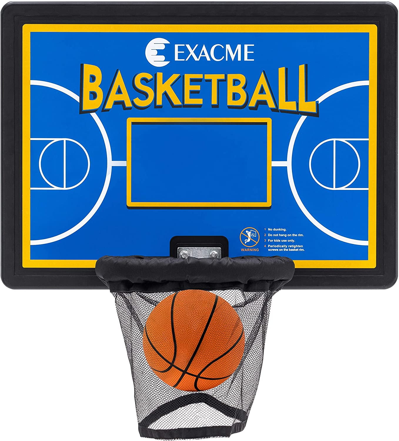 Trampoline Pro Jump Slammer Trampoline Basketball Hoop Foam Ball Included Easy Install