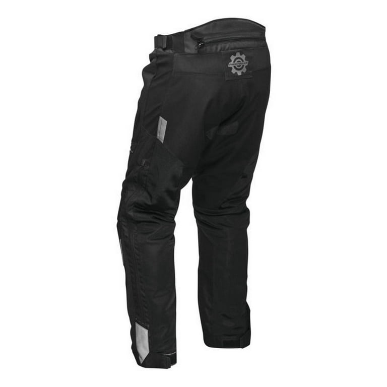 FirstGear Rover Air Mens Textile Motorcycle Overpants Black 40 USA Walmart
