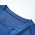 thumbnail image 5 of Diufon Mens Shirts Long Sleeve Lightweight Quick Dry Athletic Shirt Solid Color Crewneck Tops for Running Hiking, 5 of 10