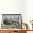 thumbnail image 3 of Old Barn Wall Art Barn Picture Wall Decor Farmhouse Truck Picture Country Poster Modern Home Decor for Living Room Office Framed Ready To Hang 12x16 Inch, 3 of 6