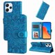 thumbnail image 1 of Funda tipo cartera GANGXUN para Xiaomi Redmi 12 4G , diseño girasol, cuero PU, soporte, cierre magnético, tarjetero, 1 of 5