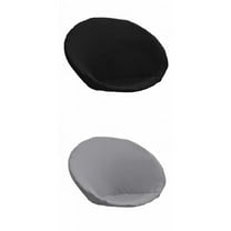 2Pcs Round Saucer Slipcover, Washable Stretch Polyester Removable Anti-Slip Cover, for Living Room, Home, Hotel, Adults