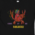 thumbnail image 4 of Inktastic Mardi Gras Come at Me Breaux Crayfish Boys or Girls Baby T-Shirt, 4 of 5