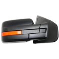 thumbnail image 3 of Mirror Non-Towing Power Manual Folding Heated w/ Mem and Signal Light w/o Puddle Light All Cab Types Replacement for 2011 Ford F-150 Lariat Limited, 3 of 3
