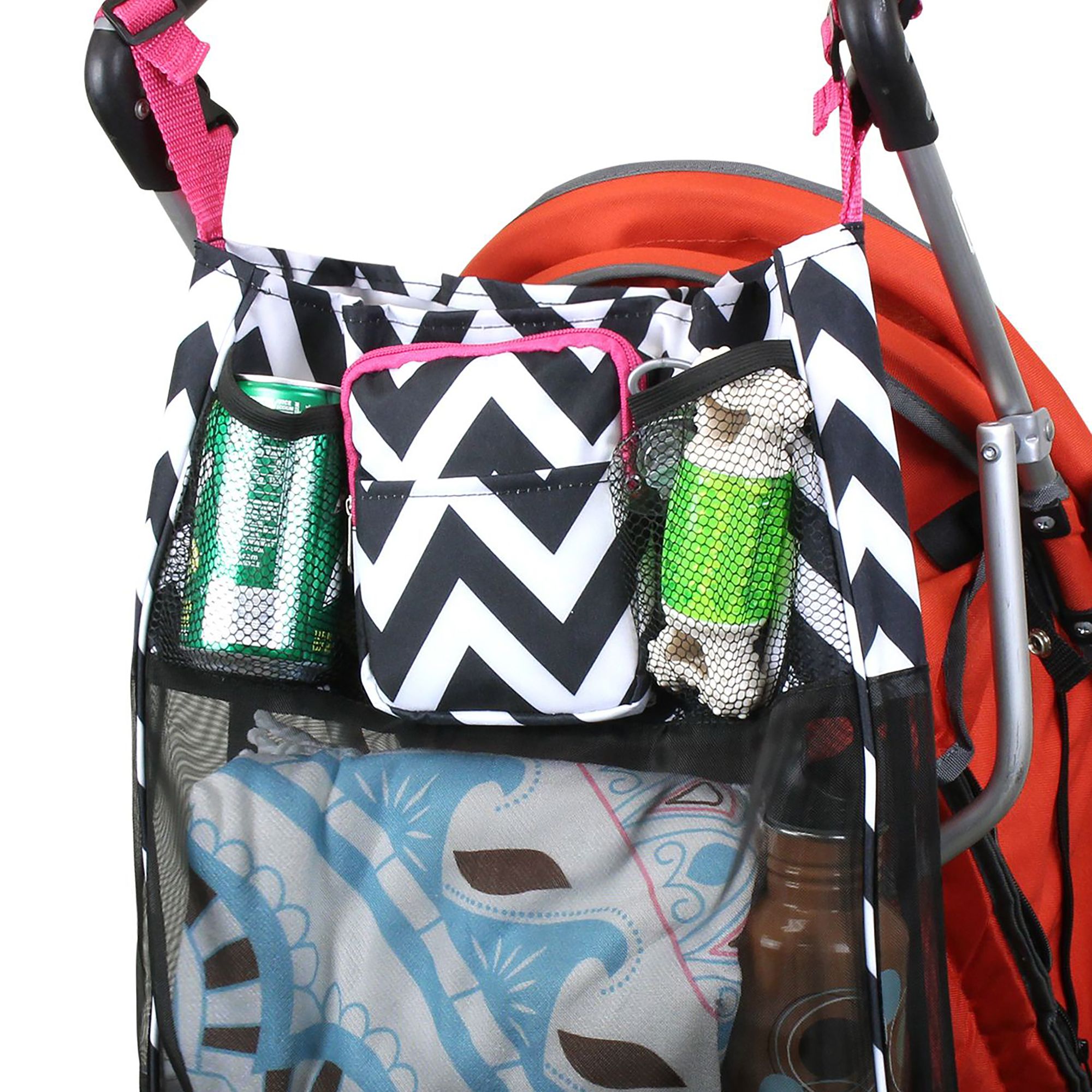 Baby Cart Strollers Bag Buggy Pushchair Organizer Basket Storage Bag by