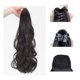 thumbnail image 4 of False Long Curly Ponytail Wig Hair Accessories Synthetic Wavy Pony Tail Hairpiece Hair Extension Natural Claw Clip Ponytail Women, 4 of 5