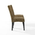 thumbnail image 2 of Crosley Furniture Edgewater Wood/Seagrass Dining Chair in Black/Brown (Set of 2), 2 of 2
