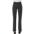 thumbnail image 4 of Made by Olivia Women's Relaxed Boot-Cut Office Pants Trousers Slacks, 4 of 6