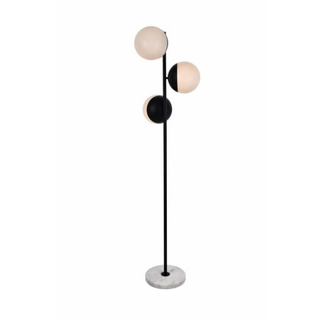 Elegant Lighting Ld6158 Eclipse 3 Light 66 Tall Tree Floor