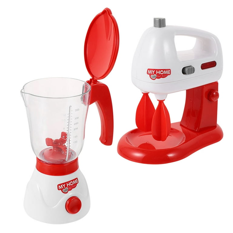 Toy Kitchen PlaysetMixer Home Learning Blender Kid Machine Smoothie  Accessories Play Gift Birthdaypreschool Maker