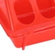 thumbnail image 4 of Comedero Para Pájaros, Contenedor De Comedero Para Pájaros De Plástico, 5 Piezas/juego Rojo Para Loros Para Estorninos Para Palomas Cergrey Bird Cage Supply, 4 of 8
