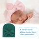 thumbnail image 2 of Gorros de bebé Minnieouse con lazo para recién nacidos verde2, 2 of 5