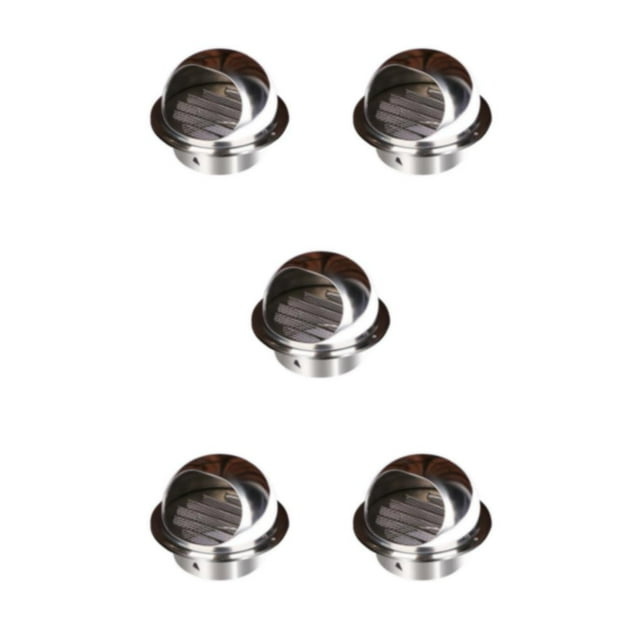 Thinsony Breathable And Rainproof Stainless Steel Air Vent For Ventilation In Any Environment Wide Application Ventilation Cover 120mm 5Set