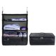 thumbnail image 4 of Bolsa de almacenamiento de viaje, bolsa de cosméticos colgante plegable de tres capas, organizador de cosméticos elaborado por expertos, 4 of 8
