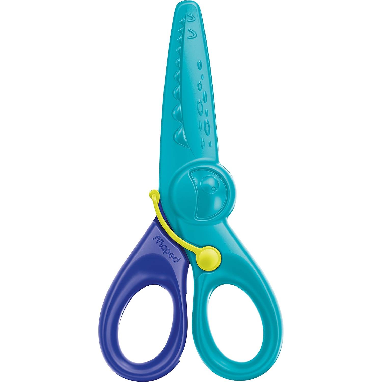 Maped 4.75" Kidicut Spring-Assisted Plastic Safety Scissors Blunt Tip Assorted Colors Pack of 20