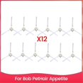 thumbnail image 1 of 12Pcs Replacement Side Brushes for BObsweep for Bob PetHair Appetite Robot Vacuum, Edge-Sweeping Bru, 1 of 5