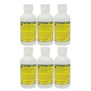 16oz Concentrated ACS Lab Grade Best for Gold Refining (Nitric Acid 69.8%) (Pack of 6)