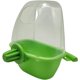 thumbnail image 3 of 1 comedero para jaula de pájaros, taza de plástico para jaula de pájaros, cuenco para colgar comida de agua para loros, alimentador de rejilla para alimentos (verde), 3 of 3
