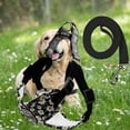 thumbnail image 3 of Conjunto de arnés y correa para perro, chaleco reflectante , cómodo y transpirable para perro, arnés acolchado para , viajar, caminar Negro Talla S Sunnimix Arnés de chaleco para cachorros, 3 of 8