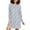 N523, variant on joogoo Cute Fox Women's Long Sleeve Nightgown Sleepwear L
