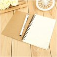 thumbnail image 4 of Notebook Vintage A5 Kraft Paper Notebook Spiral Coil Daily Handmade Journal Memo Graffiti Blank Sketchbook Notepad Planner Book Exquisite Craftsmanship, Convenient and Practical, 4 of 6