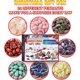 thumbnail image 1 of Calendario navideño de cristal - 24 piezas Decoración de calendario navideño de cristales - Juego de regalo mineral de cristal con colecciones de piedra de roca para niños Genérico, 1 of 2