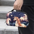thumbnail image 2 of Unicorn USB Organizer | Hard Drive Cases | Charge Cord Organizer | Travel Cord Organizer Case - Oxford Cloth Waterproof Digital Storage Bag 5.9x9.44x3.14 in, 2 of 6