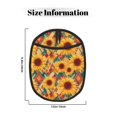 thumbnail image 3 of Naloa Diamond Bohemian Sunflower Silicone Pot Holders, Oven Mitts Heat Resistant Hot Pads, Non Slip Pot Holder for Kitchen Baking and Cooking 9.4 x 7.5 Inches, 3 of 7