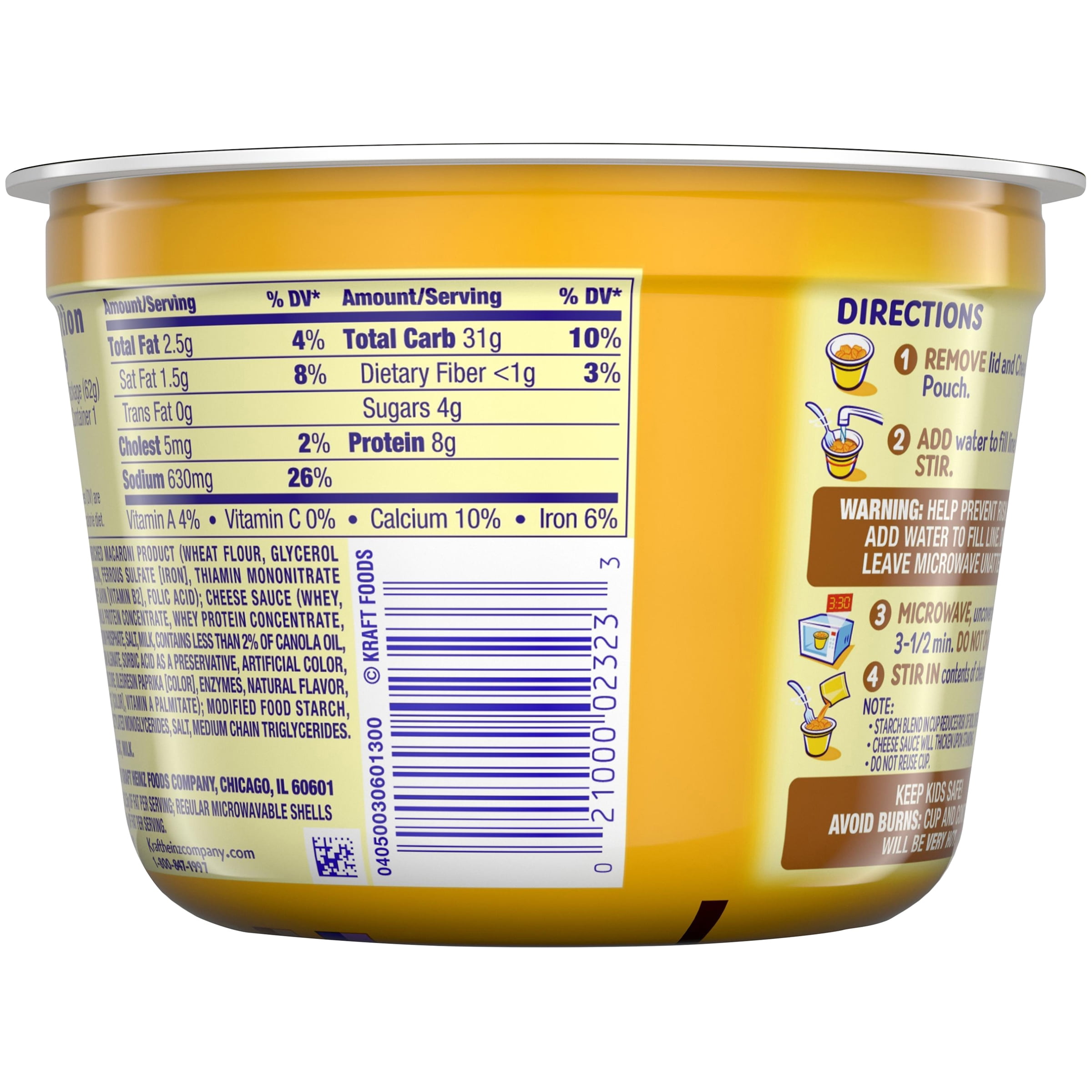 Velveeta Mac And Cheese Cups Nutrition Facts Besto Blog