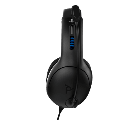 PDP - LVL50 Wired Stereo Gaming Headset for PlayStation - Black - Black