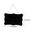thumbnail image 3 of KAKOWELY chalkboard signs 3pcs Chalkboard Sign Double Sided Erasable Message Board With Hanging String For Home Office Wedding Cafe And Party Use11.81"X7.87"X0.12", 3 of 5