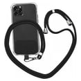 thumbnail image 1 of Cordón para teléfono celular para funda de teléfono, con correa ajustable para muñeca, compatible con llavero y parche de nailon de seguridad antipérdida para tarjetas fijas para personas mayores,, 1 of 6