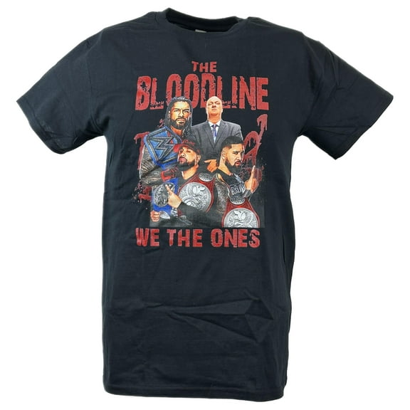 The Bloodline with Paul Heyman Black T-shirt