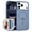 Dark Blue, variant on Kryonix for iPhone 17 Pro Case Magnetic Translucent Matte Compatible with Magsafe Slim Thin Shockproof Protective Bumper Cover Phone Case with AI Camera Button