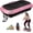 Pink, variant on Lifepro Waver Vibration Plate Exercise Machine – Full Body Vibrating Plate for Lymphatic Drainage, Muscle Toning & Fat Loss – Includes Loop Bands, Remote & 99 Speed Settings - Teal