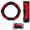 thumbnail image 6 of Luxury Microfiber Leather Car Steering Wheel Cover - Breathable & Eco-Friendly with Universal Fit, 6 of 9