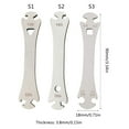 thumbnail image 3 of ZPAQI Bike Wrench Mountain Bike Pedal Wrench Bike Tool Bike Chain Tools Pedal Wrench, 3 of 20