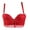 Red, variant on Gubotare Womens Sports Tops Women's Strappy Sports Bras Fitness Workout Padded Yoga Bra Criss Cross Back,Green M