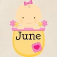 thumbnail image 3 of CafePress - June Baby Maternity Tote Bag - Unisex Canvas Tote Bag, Beige, 1-Piece, 3 of 7