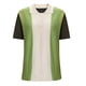 thumbnail image 4 of Camisas de manga corta con botones de solapa y costuras de bloques de colores para hombre Pompotops  oipoqjl24409, 4 of 9