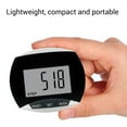 thumbnail image 3 of Pedometer Walking Step Counter with Belt Clip Multifunctional Pedometer LCD Display Fitting Exercise Accessory, 3 of 7