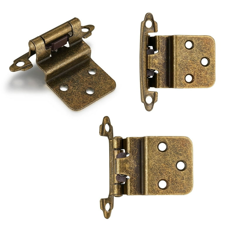 Brushed Satin Nickel Flush Hinge (6-Pair) Brushed Satin Nickel Flush Hinge (6-Pair)