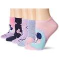thumbnail image 1 of Disney Mickey Mouse Chaussettes Invisibles pour Femmes, Lot de 5, 1 of 1
