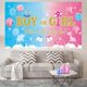 thumbnail image 4 of Gender Reveal Backdrop Gender Reveal Party Supplies Boy or Girl Gender Reveal Backdrop Blue Pink What Will Baby Be Banner Sign Baby Shower Backdrop, 4 of 4