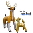 thumbnail image 2 of Jet Creations Inflatable Air Stuffed Animal Spotty Deer 2 pack, Contain One(1) 74 inch and One(1) 36 inch, JC-BDEERX2, 2 of 4