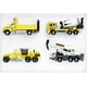 thumbnail image 2 of Ligas de trabajo Matchbox Multipack 4 camiones de juguete para niños, 2 of 2