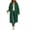 Army Green, variant on Ghalytn Women's Long Hooded Zip Up Jacket Fleece Lined Full Zip Long Sleeve Casual Coat with Pockets