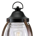 thumbnail image 5 of Westinghouse Lighting  Canyon Outdoor Fixture Textured Black and Barnwood Post Top Lantern, 5 of 5